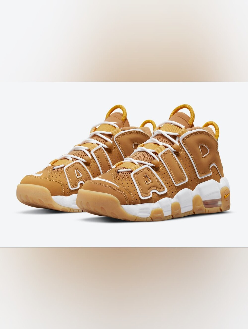 Kid's Nike Air More Uptempo 'Wheat'